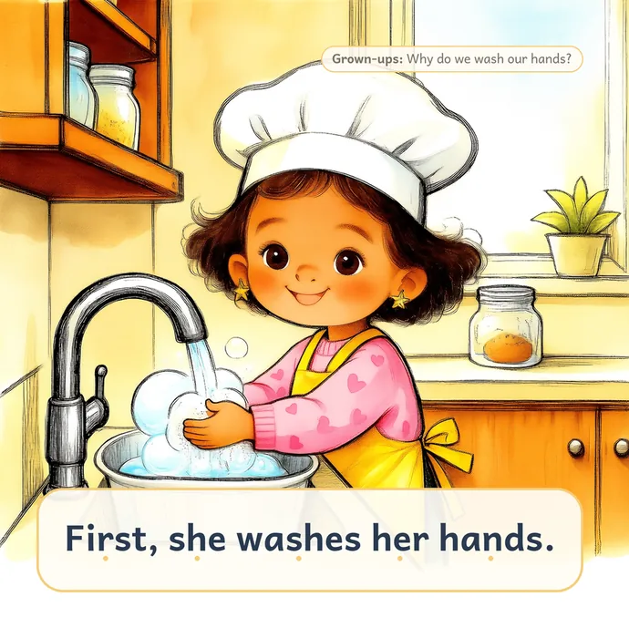 A page from Chef May Makes a Fruit Salad